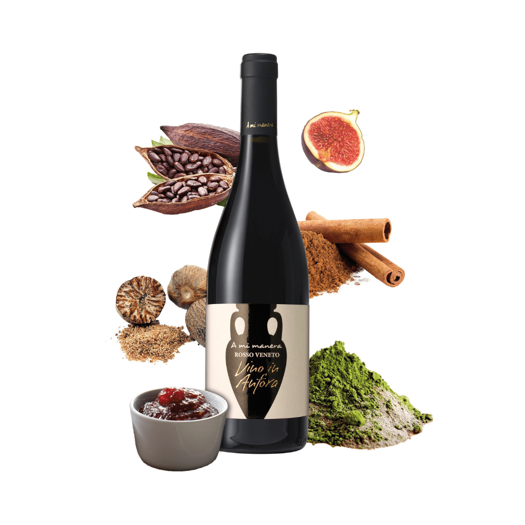 Vino Rosso in Anfora Naturale Terracotta A mi manera Veneto