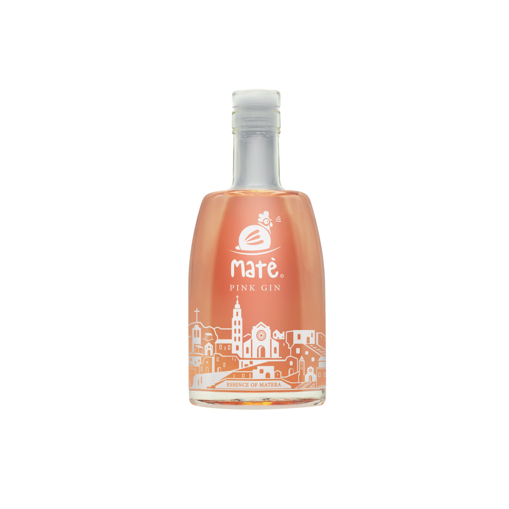 Pink Gin Matè Gin Artigianale Basilicata